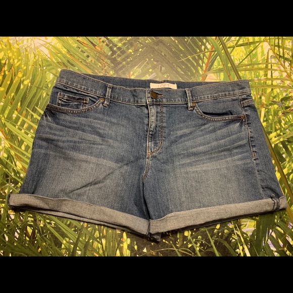 Loft Jean Shorts - Picture 1 of 3